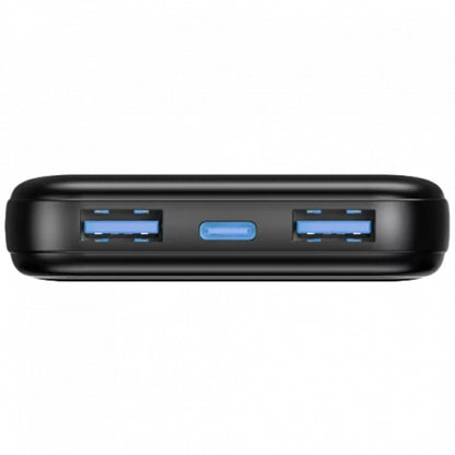 Proove Illuminator 2 External Battery, 10000mAh, 22.5W, QC + PD, 2 x USB-A - 1 x USB-C, Black PBIP10212201