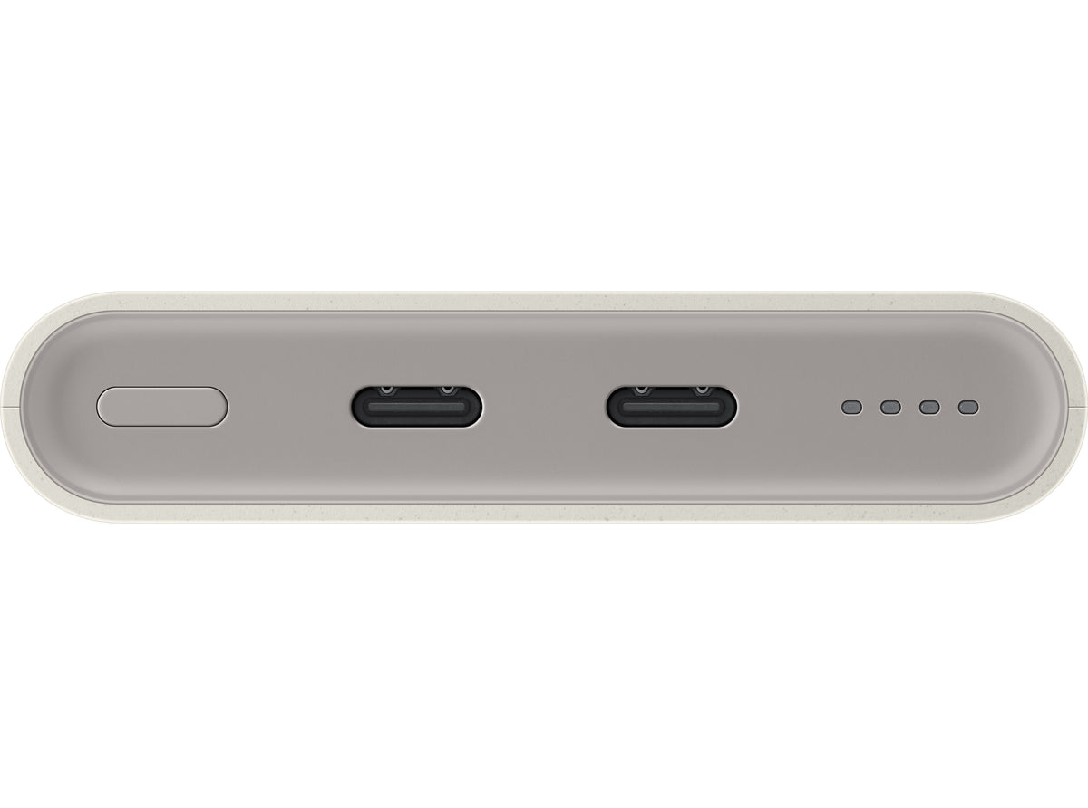 Bateria Externa Samsung, 10000mAh, 25W, PD, 2 x USB-C, Bege, Recondicionada EB-P3400XUEGEU