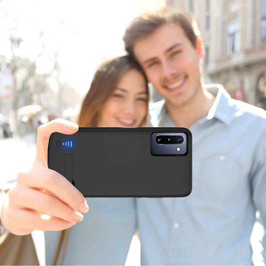 Bateria Externa Tipo Capa Techsuit Power Pro Battery para Samsung Galaxy Note 10 5G N971 / Note10 N970, 5000mAh, Preta