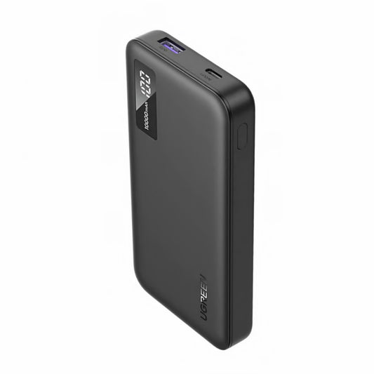 Bateria Externa UGREEN PB311, 10000mAh, 22.5W, QC + PD, 1 x USB-C - 2 x USB-A, Preta