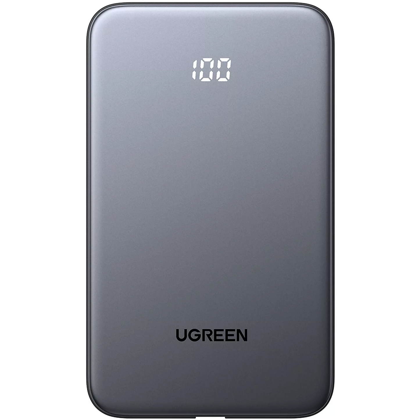 Bateria Externa UGREEN PB526 (75161B), 10000mAh, 20W, QC + PD, 1 x USB-A - 2 x USB-C, Cinzento