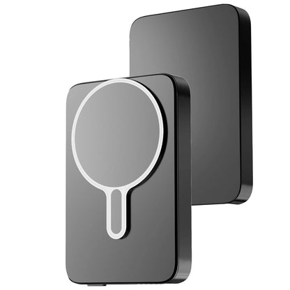 Bateria Externa Wireless 3MK MagSnap Go, 10000mAh, 20W, PD + FQI, 1 x QI - 1 x USB-C, Cinzento