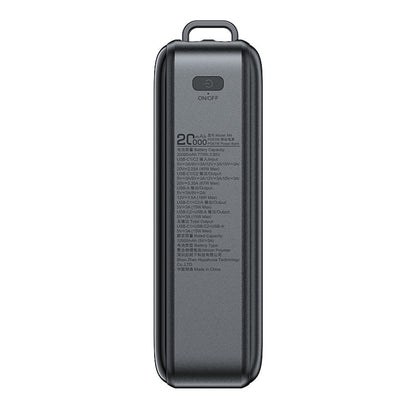 Bateria Externa Acefast M4, 20000mAh, 67W, PD, 1 x USB-A - 2 x USB-C, Preta