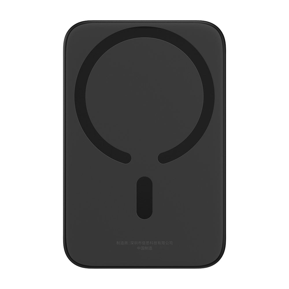 Bateria Externa Wireless Baseus Mini Air, 6000mAh, 20W, PD + FQI, 1 x QI - 1 x USB-C, Preta P10059002113-00