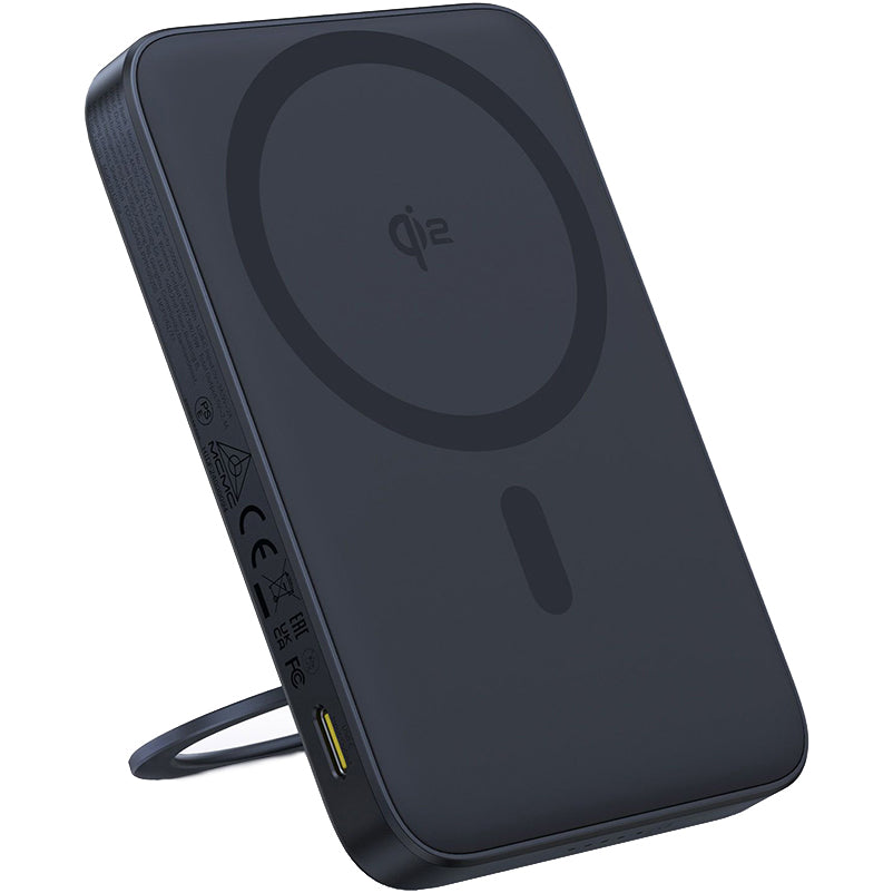 Bateria Externa Wireless Baseus PicoGo, 5000mAh, 20W, PD + FQI, 1 x QI - 1 x USB-C, Preta P10076802123-00