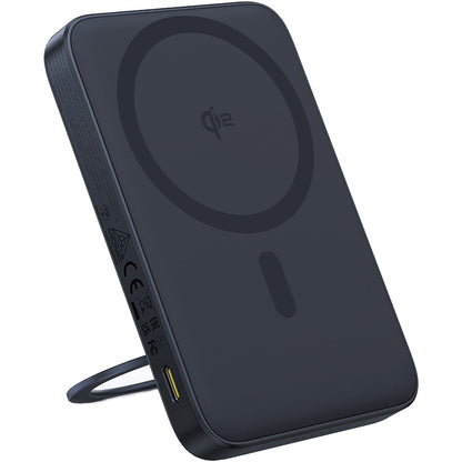 Bateria Externa Wireless Baseus PicoGo, 5000mAh, 20W, PD + FQI, 1 x QI - 1 x USB-C, Preta P10076802123-00