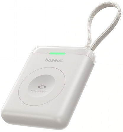 Bateria Externa Wireless Baseus EnerFill FW11 para Apple Watch Series, 1640mAh, 5W, 1 x QI, Branco E0205302