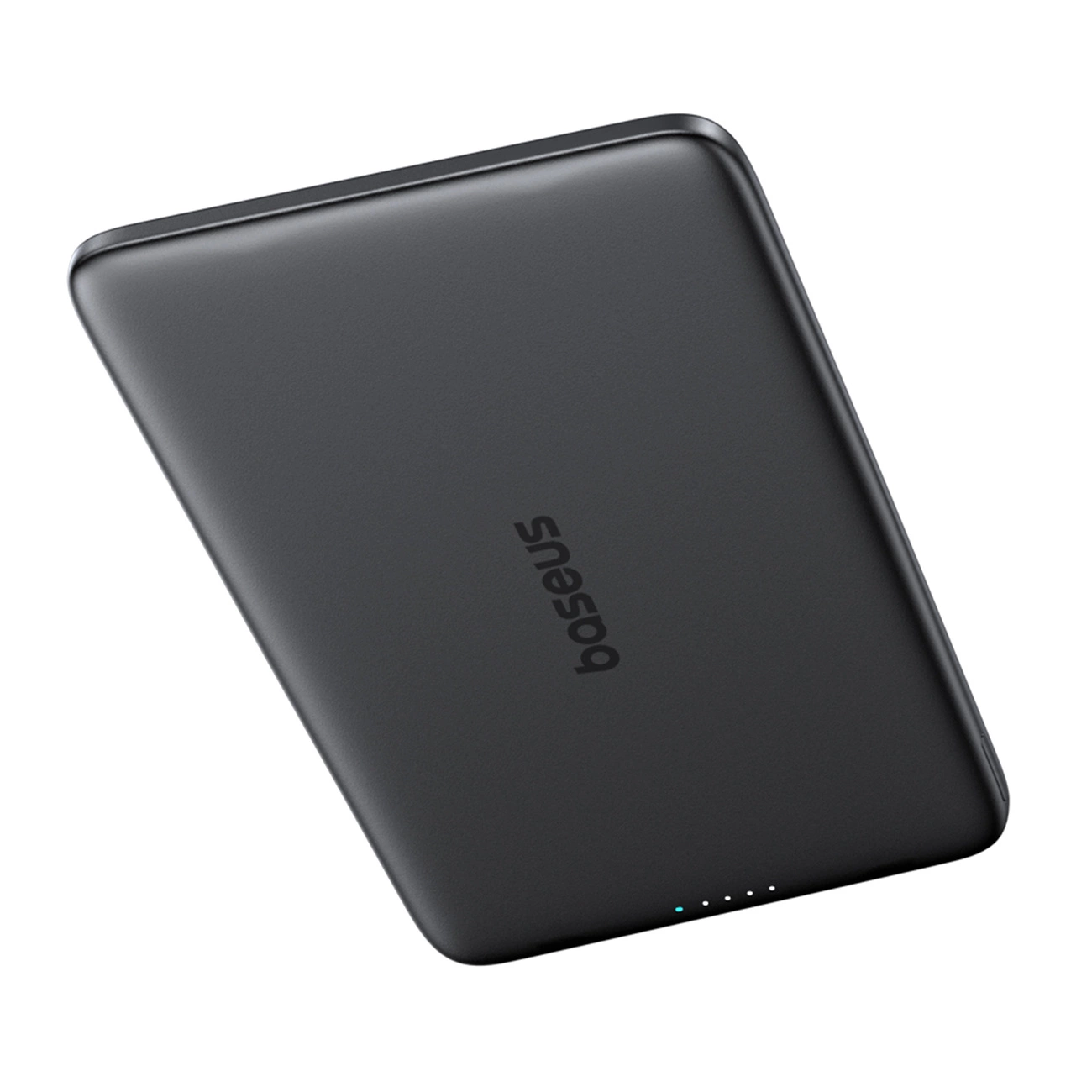 Bateria Externa Wireless Baseus PicoGo AM41, 5000mAh, 20W, PD + FQI, 1 x QI - 1 x USB-C, Preta