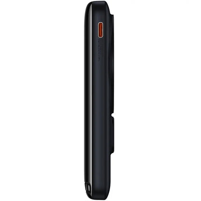 Bateria externa sem fios com suporte magnético Baseus, 10000mAh, 20W, PD + FQI, 1 x QI - 1 x USB-C, azul PPCX000203 PPCX000203 