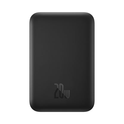 Bateria Externa Wireless Baseus Mini Air, 6000mAh, 20W, PD + FQI, 1 x QI - 1 x USB-C, Preta P10059002113-00