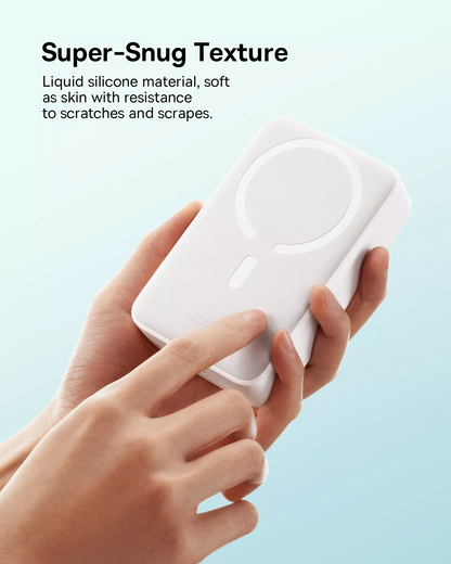 Bateria Externa Wireless Baseus EnerFill FM41 Mini, 20000mAh, 20W, PD + FQI, 1 x QI - 1 x USB-C, Branco E0027U01