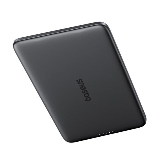 Bateria Externa Wireless Baseus PicoGo AM41, 5000mAh, 20W, PD + FQI, 1 x QI - 1 x USB-C, Cinzento P1007680C813-00