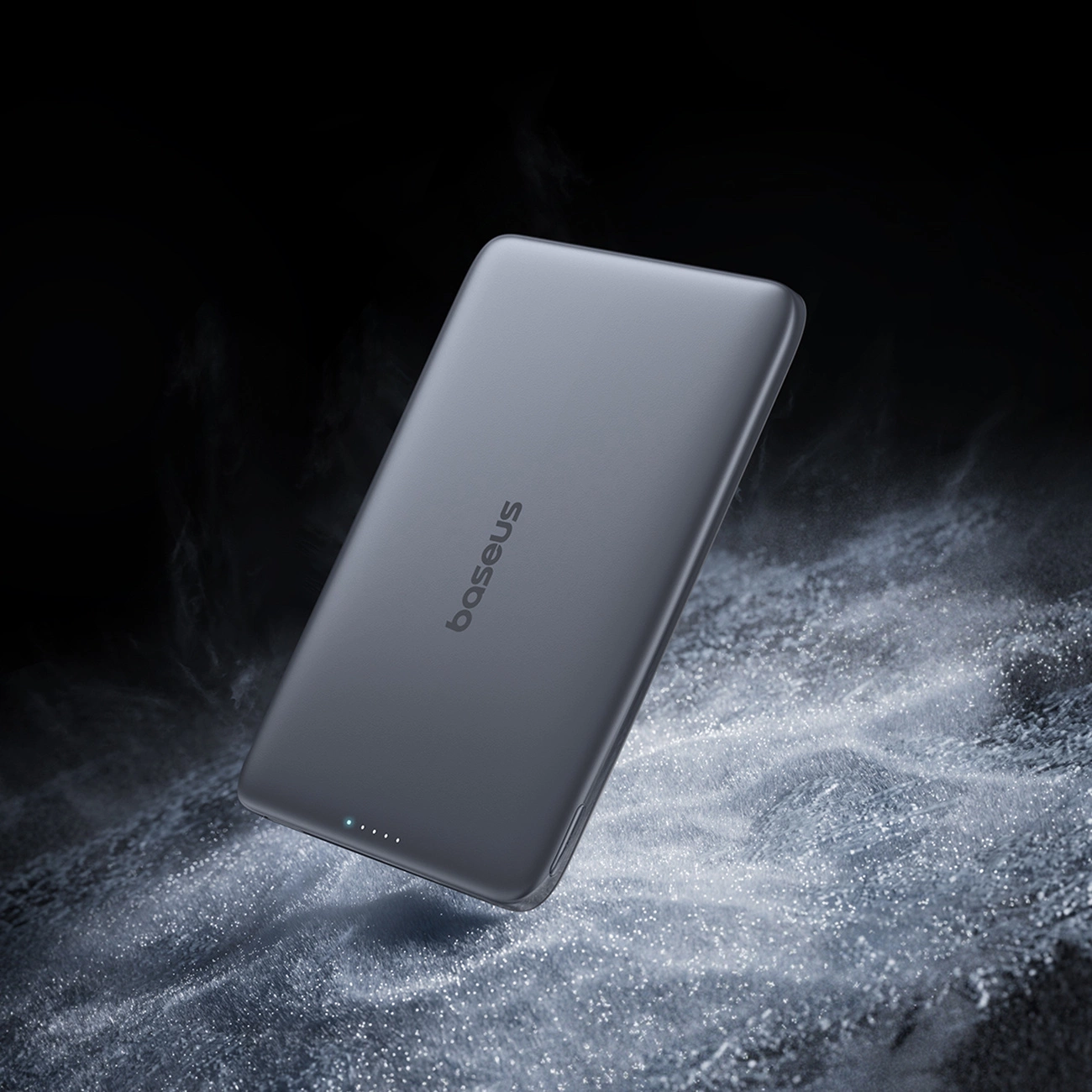 Bateria Externa Wireless Baseus PicoGo AM41, 5000mAh, 20W, PD + FQI, 1 x QI - 1 x USB-C, Preta