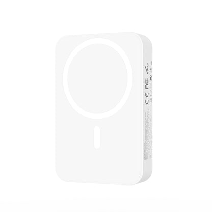 Bateria Externa Wireless BWOO BO-P59, 10000mAh, 20W, PD + QI, 1 x QI - 1 x USB-C, Branca