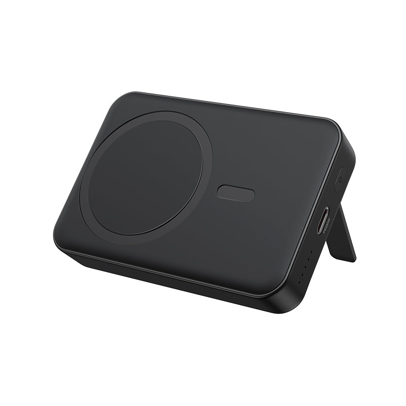 Bateria Externa Wireless BWOO BO-P59, 10000mAh, 20W, PD + FQI, 1 x QI - 1 x USB-C, Preta
