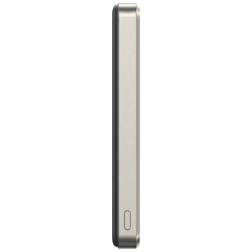 Bateria Externa Wireless Joyroom JR-PBM08 Pro, 10000mAh, 20W, PD + FQI, 1 x QI - 1 x USB-C, Bege