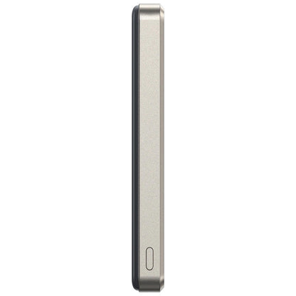 Bateria Externa Wireless Joyroom JR-PBM08 Pro, 10000mAh, 20W, PD + FQI, 1 x QI - 1 x USB-C, Bege