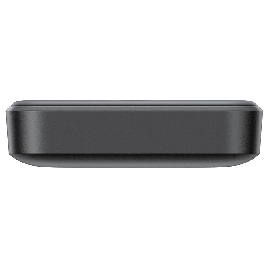 Bateria Externa Wireless Joyroom JR-W020, 10000mAh, 20W, QC + PD + FQI, 1 x QI - 1 x USB-A - 1 x USB-C, Preta