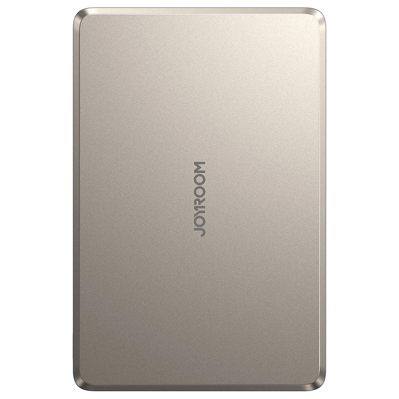 Bateria Externa Wireless Joyroom JR-PBM08 Pro, 10000mAh, 20W, PD + FQI, 1 x QI - 1 x USB-C, Bege