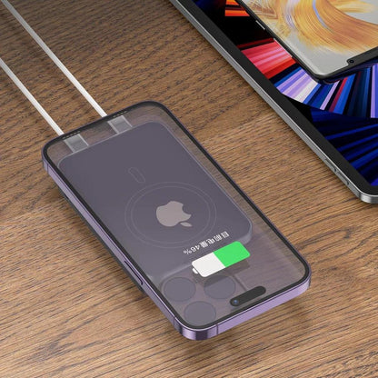 Bateria Externa Wireless Proove Hoodman, 10000mAh, 20W, PD + FQI, 1 x QI - 1 x USB-C, Cinzento PBH120010003