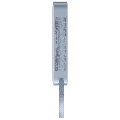 Bateria Externa Wireless UGREEN MagFlow PB773 (65958B), 10000mAh, 25W, PD + FQI, 1 x QI - 2 x USB-C, Azul