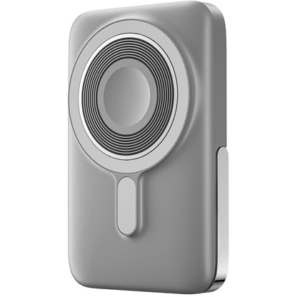 Bateria Externa Wireless WiWu Wi-P018, 10000mAh, 20W, PD + FQI, 1 x QI - 1 x USB-C, Cinzento