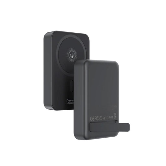 Bateria Externa Wireless XO Design PR231, 10000mAh, 20W, PD + FQI, 1 x QI - 1 x USB-C, Preta