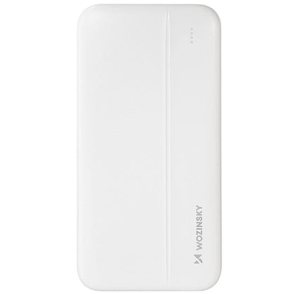 External Battery WZK WPBWE1, 10000mAh, 10W, 2 x USB-A, White