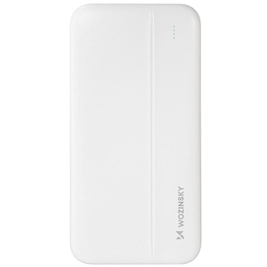 Bateria Externa WZK WPBWE1, 10000mAh, 10W, 2 x USB-A, Branca