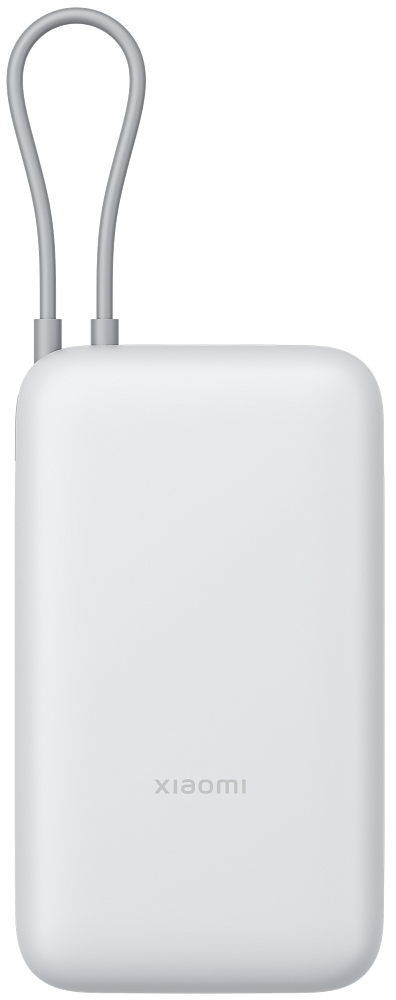 Bateria Externa Xiaomi, 20000mAh, 22.5W, QC + PD, 1 x USB-A - 2 x USB-C, Prateada BHR9738GL