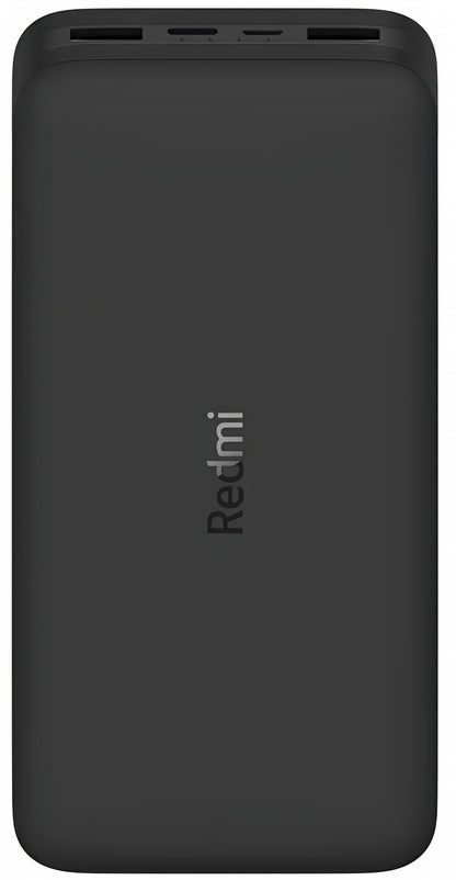 Bateria Externa Xiaomi, 20000mAh, 18W, QC, 2 x USB-A, Preta PB200LZM