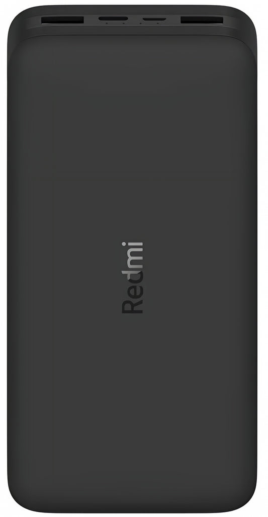 Bateria Externa Xiaomi, 20000mAh, 18W, QC, 2 x USB-A, Preta PB200LZM