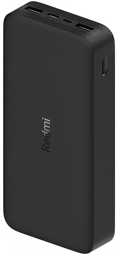 Bateria Externa Xiaomi, 20000mAh, 18W, QC, 2 x USB-A, Preta PB200LZM