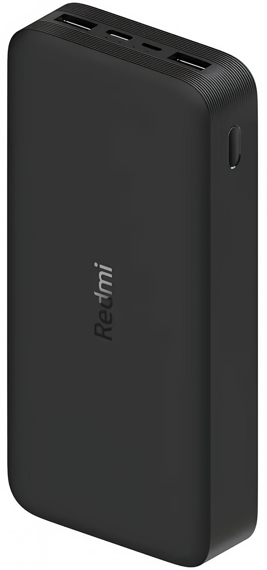 Bateria Externa Xiaomi, 20000mAh, 18W, QC, 2 x USB-A, Preta PB200LZM