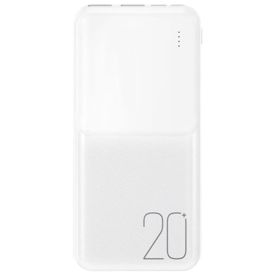 Bateria Externa XO Design PR252, 20000mAh, 10W, 2 x USB-A, Branca