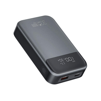 Bateria Externa XO Design PR232, 10000mAh, 33W, QC + PD, 1 x USB-A - 1 x USB-C, Preta