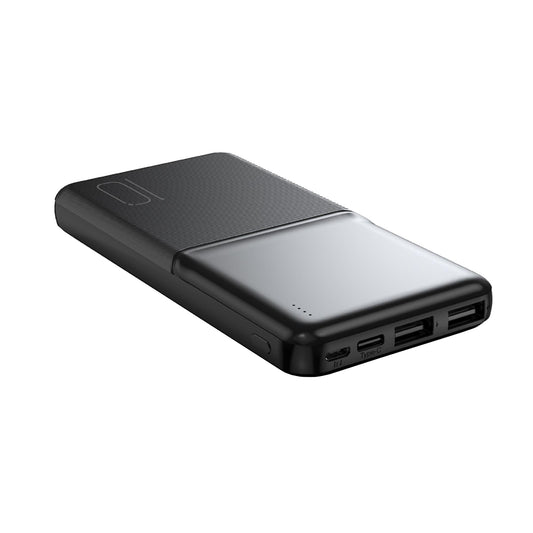 Bateria Externa XO Design PR251, 10000mAh, 10W, 2 x USB-A, Preta