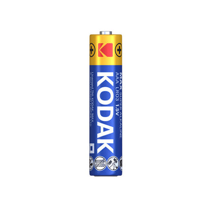 Bateria Kodak Max Alkalina, AAA / LR3, Conjunto de 8 unidades EKSTD30419896P8