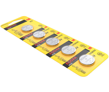 Bateria Kodak Max Lithium, CR2032, Conjunto de 5 unidades