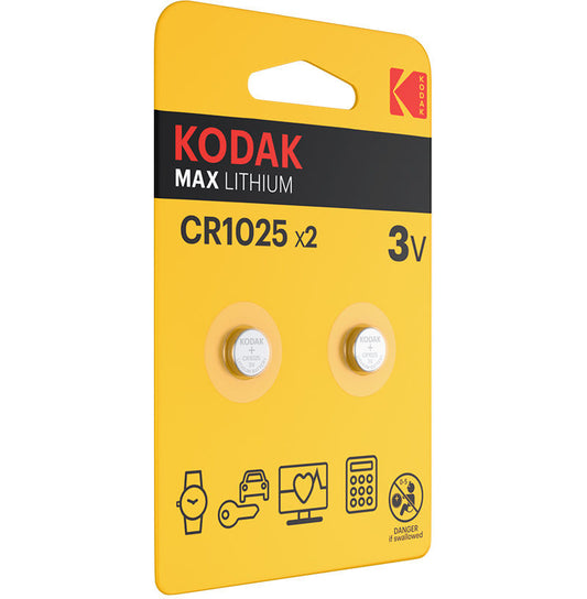 Bateria Kodak Max, CR2025, Conjunto de 2 unidades