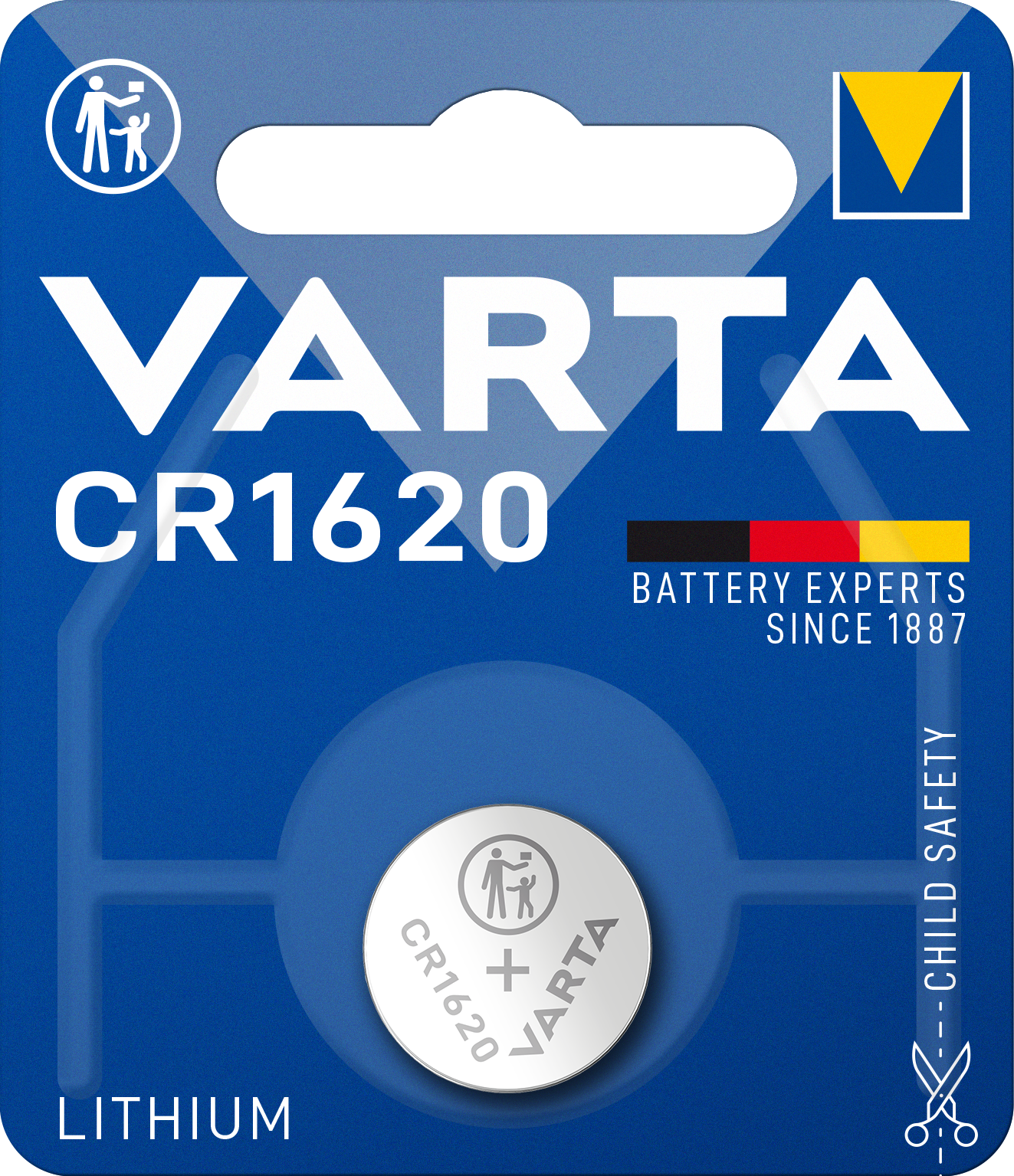 Bateria Varta, CR1620