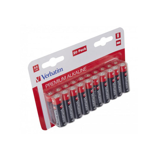 Bateria Verbatim Premium, AA / LR6, Conjunto de 20 unidades 49877
