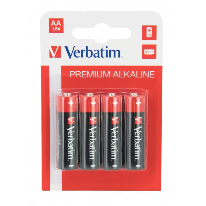 Bateria Verbatim Premium, AA / LR6, Conjunto de 4 unidades 49921