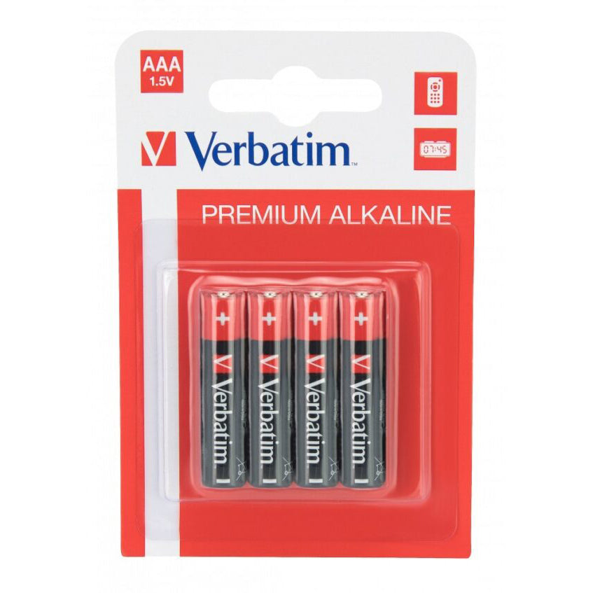 Bateria Verbatim Premium, AAA / LR3, Conjunto de 4 unidades 49920