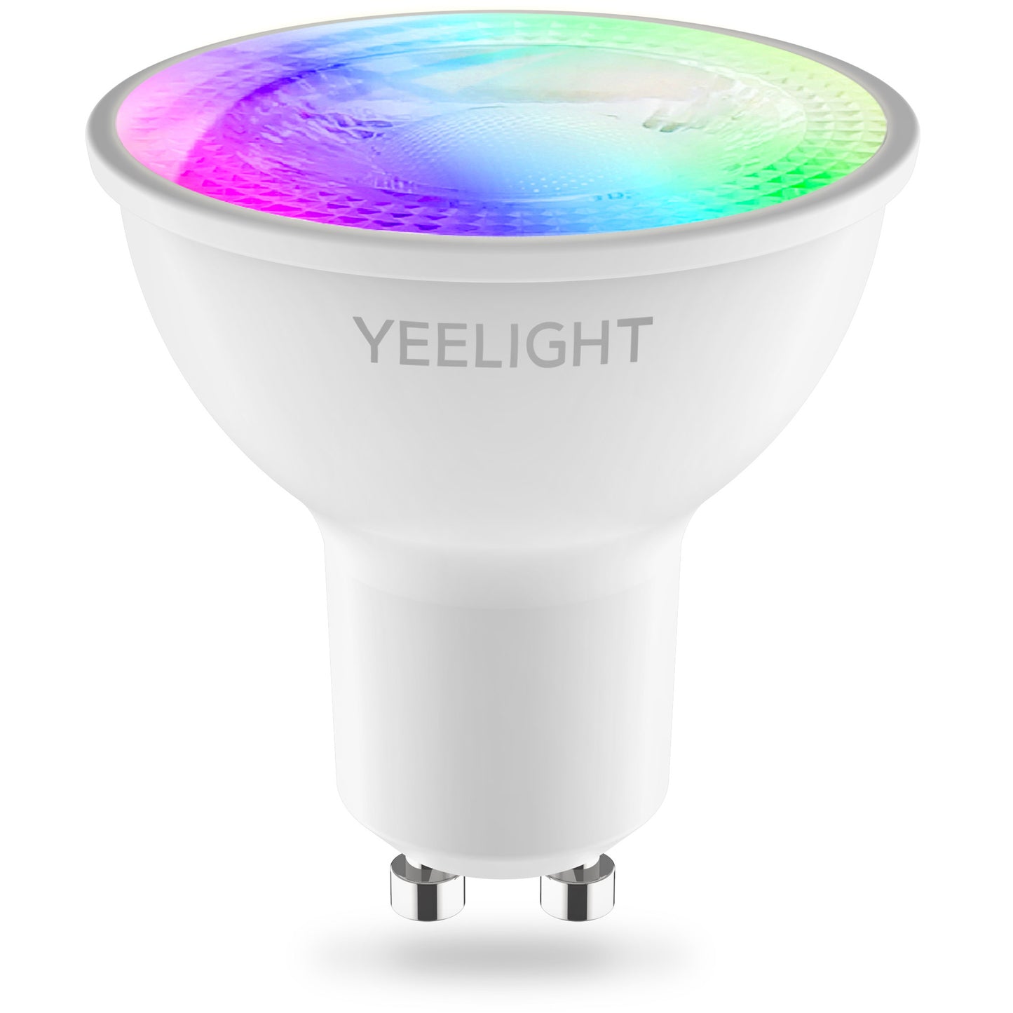 Lâmpada LED Yeelight W1, Wi-Fi, GU10, 4.5W, 2700K - 6500K, 350lm, Conjunto de 4 peças, Multicolor YLDP004-A