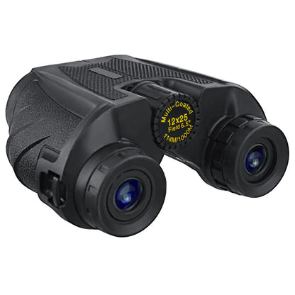 Binóculo Techsuit BN1, 12x, 25mm, Preto