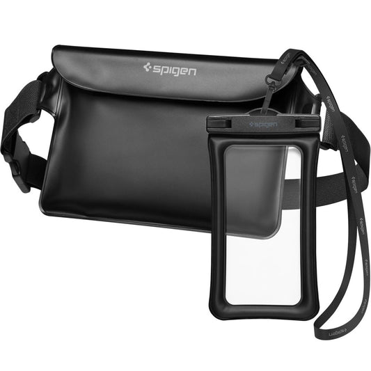Mala e Capa Impermeável Universal Spigen A621, Preta AMP04533