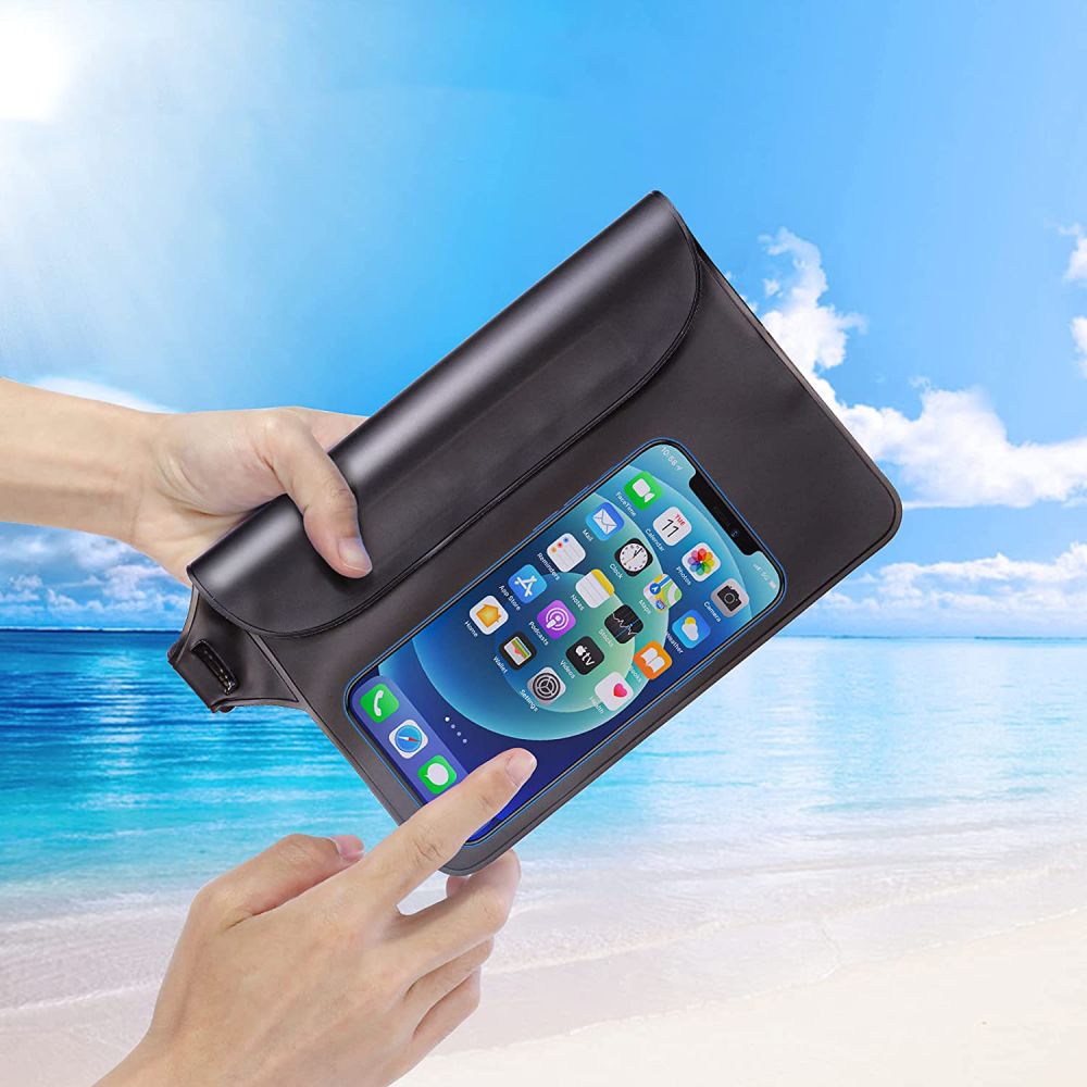 Bolsa impermeável Techsuit, Universal, Preta