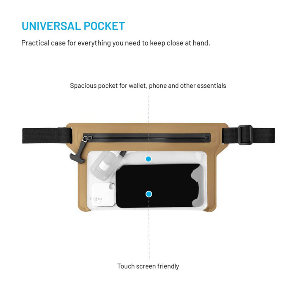Bolsa impermeável Fixed, Universal, Bege