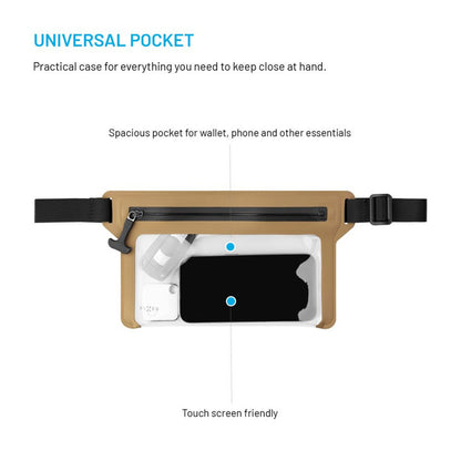 Bolsa impermeável Fixed, Universal, Bege
